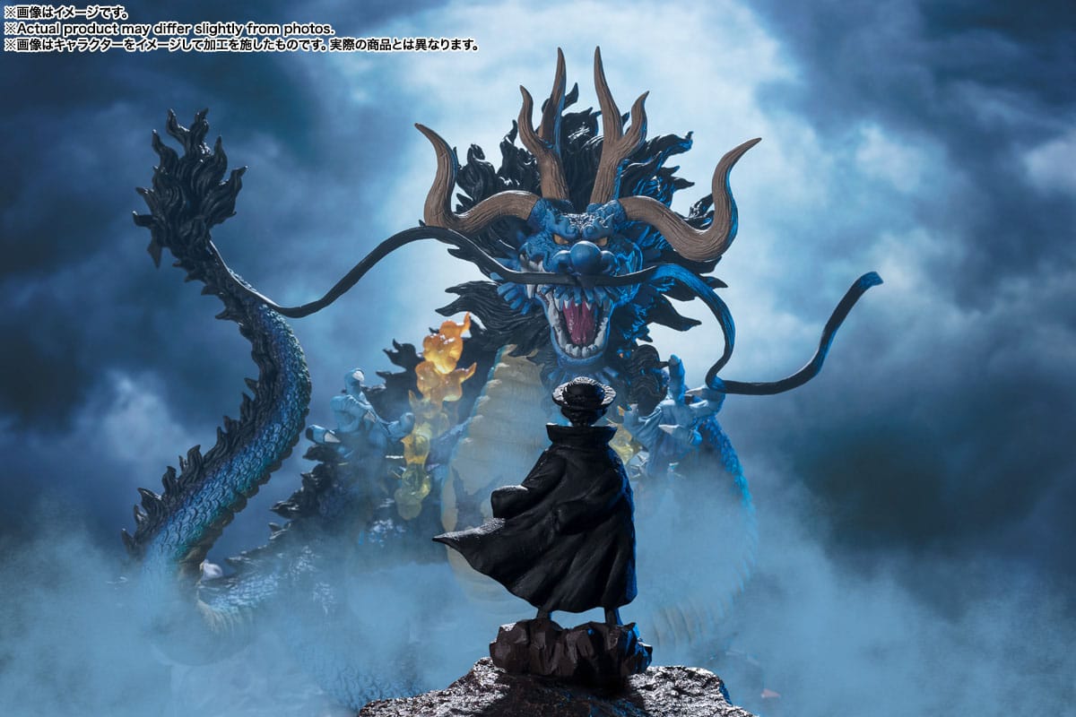 One Piece - Kaido King of the Beasts - Extra Battle Twin Dragons Ver. FiguartsZERO Figur (Bandai)