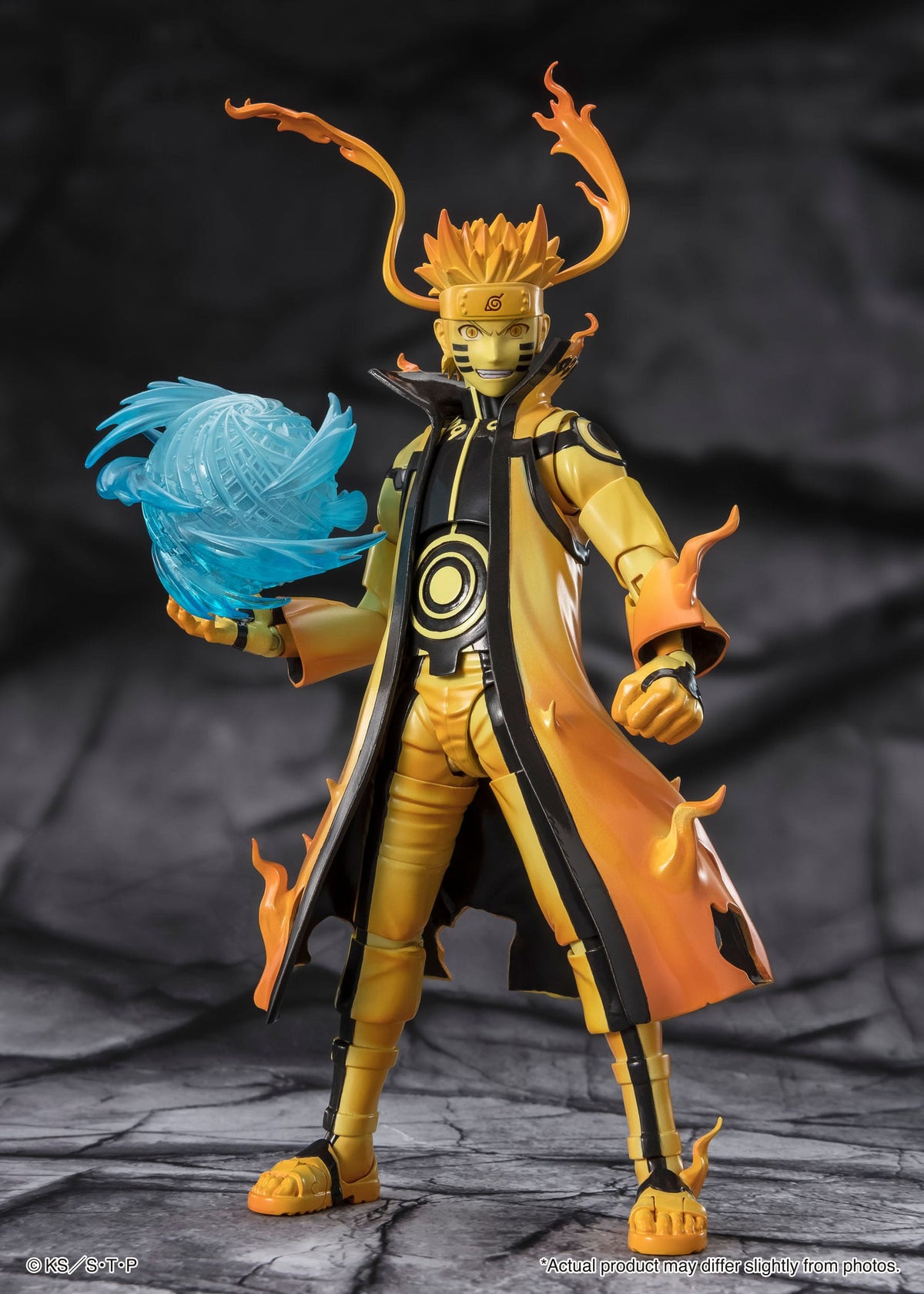 Naruto Shippuden - Naruto Uzumaki (Kurama Link Mode) - Courageous Strength That Binds Ver. S.H. Figuarts figure (Bandai)