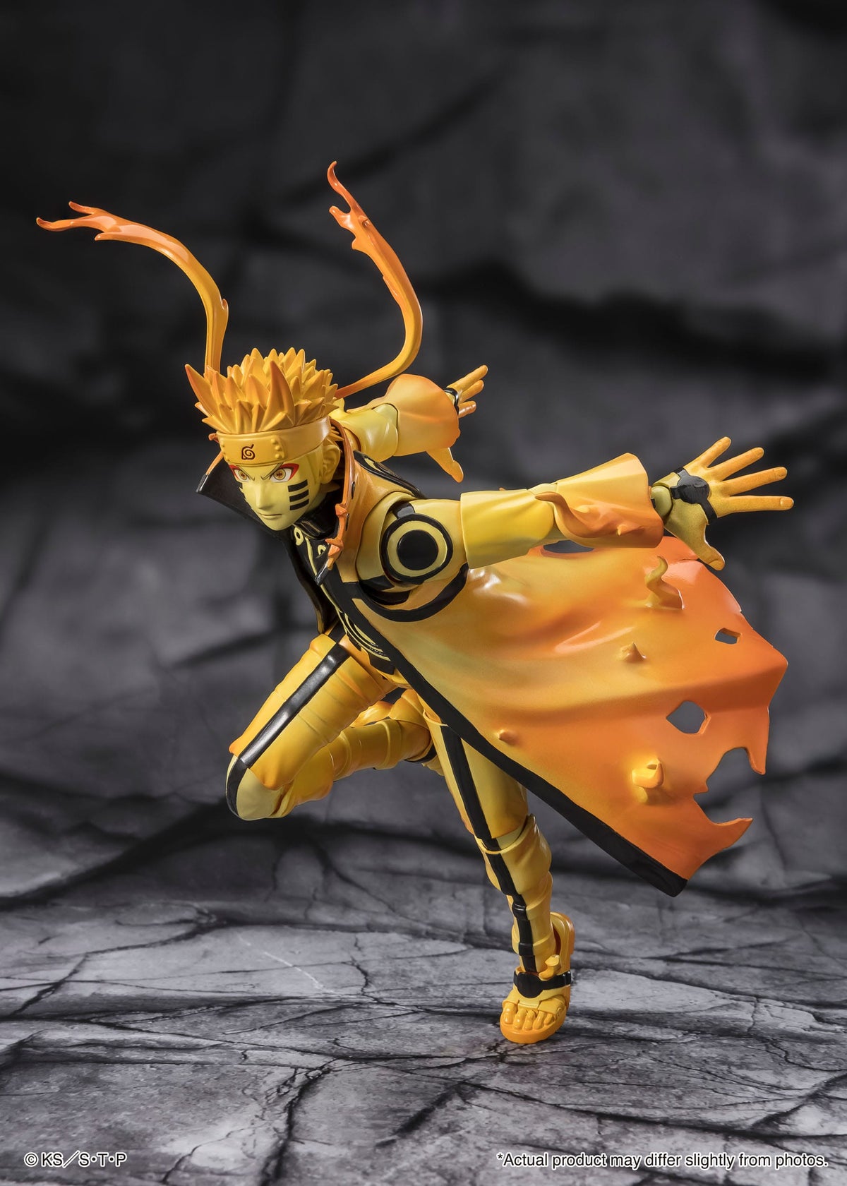 Naruto Shippuden - Naruto Uzumaki (Kurama Link Mode) - Courageous Strength That Binds Ver. S.H. Figuarts figure (Bandai)