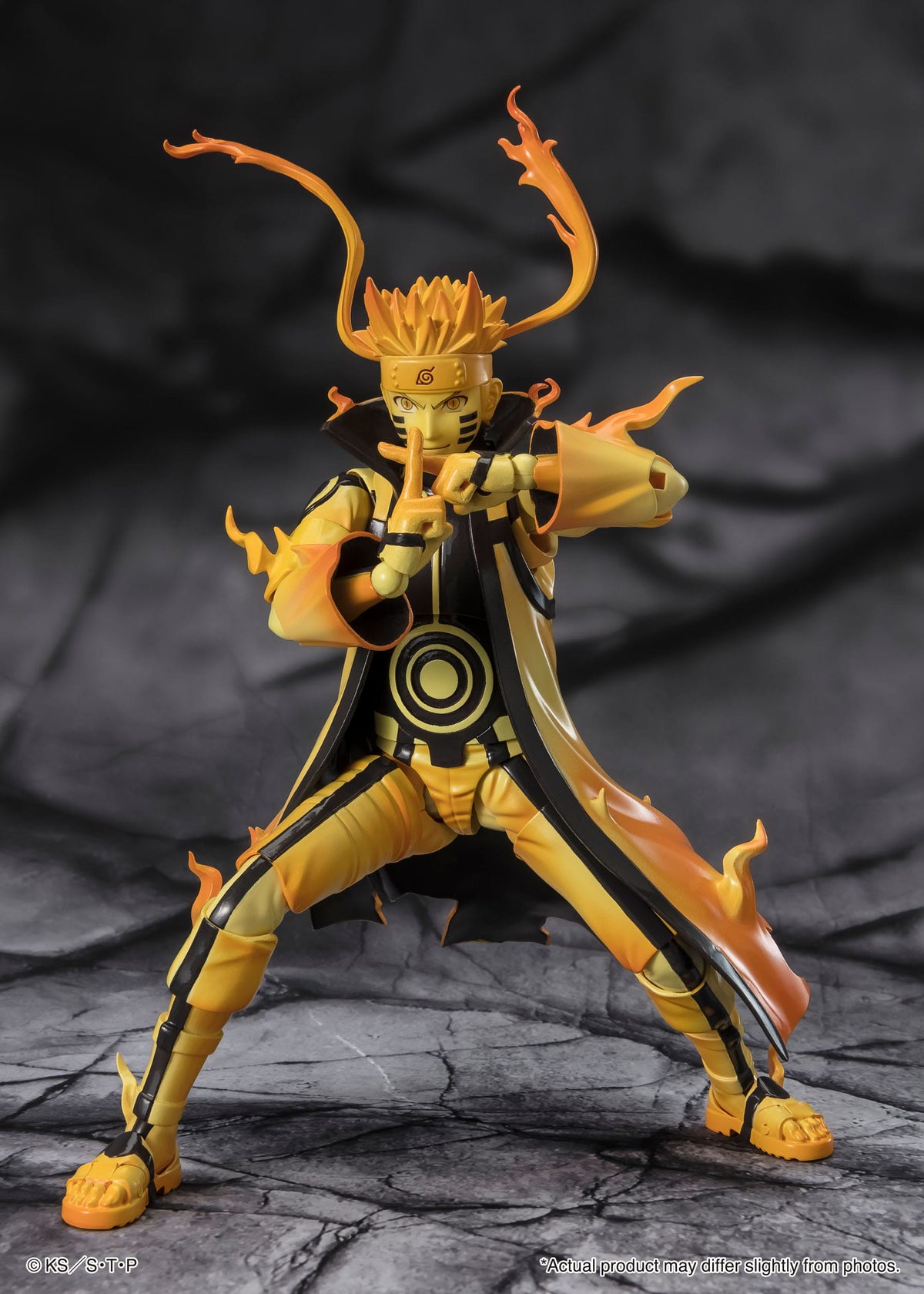 Naruto Shippuden - Naruto Uzumaki (Kurama Link Mode) - Courageous Strength That Binds Ver. S.H. Figuarts figure (Bandai)