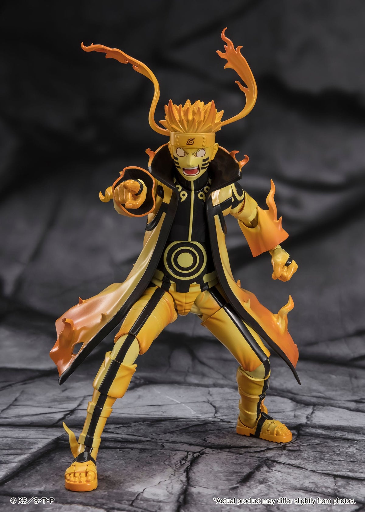 Naruto Shippuden - Naruto Uzumaki (Kurama Link Mode) - Courageous Strength That Binds Ver. S.H. Figuarts figure (Bandai)