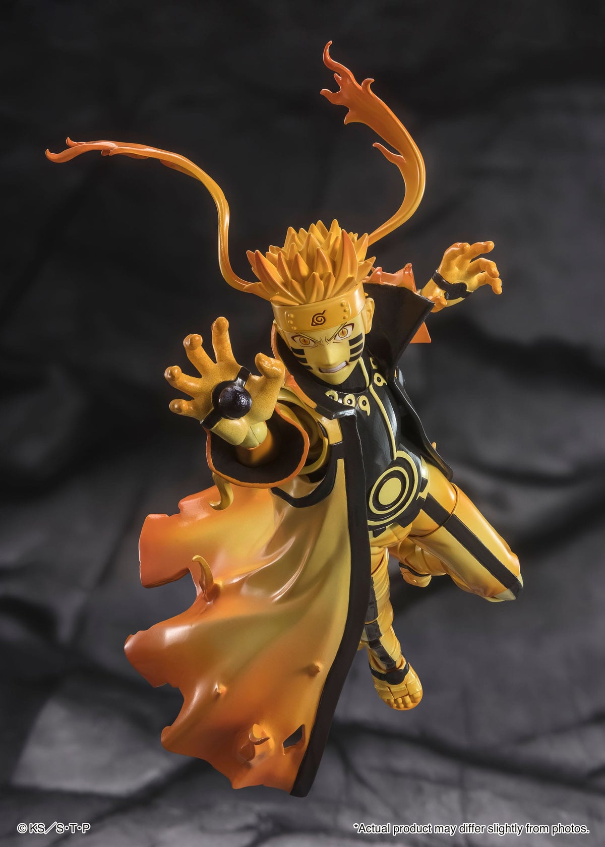 Naruto Shippuden - Naruto Uzumaki (Kurama Link Mode) - Courageous Strength That Binds Ver. S.H. Figuarts figure (Bandai)