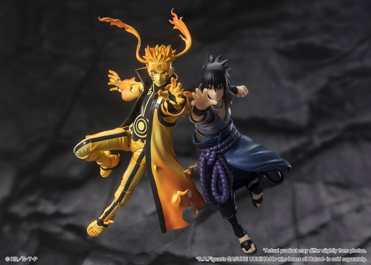 Naruto Shippuden - Naruto Uzumaki (Kurama Link Mode) - Courageous Strength That Binds Ver. S.H. Figuarts figure (Bandai)