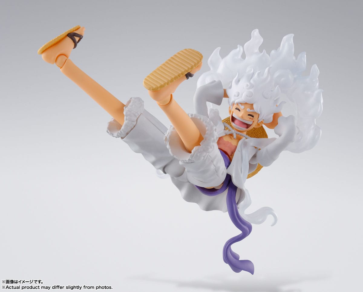 One Piece - Monkey D. Ruffy - Gear 5 Ver. S.H. Figuarts Figur (Bandai) (re-run)
