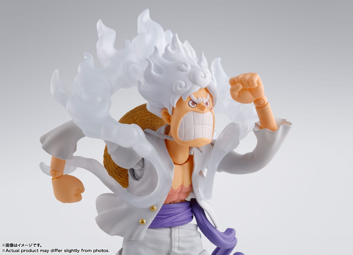 One Piece - Monkey D. Ruffy - Gear 5 Ver. S.H. Figuarts Figur (Bandai)