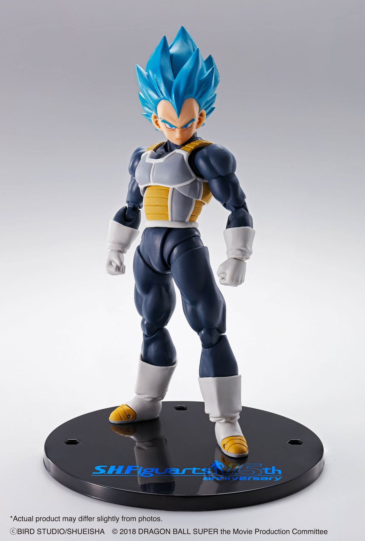 Dragon Ball Super - Vegeta - Super Saiyan Blue - 15th Anniversary S.H. Figuarts Figur (Bandai)