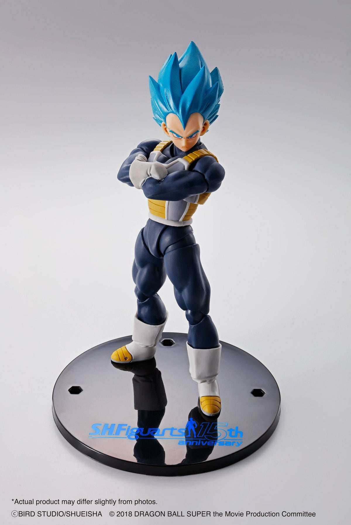 Dragon Ball Super - Vegeta - Super Saiyan Blue - 15th Anniversary S.H. Figuarts Figur (Bandai)