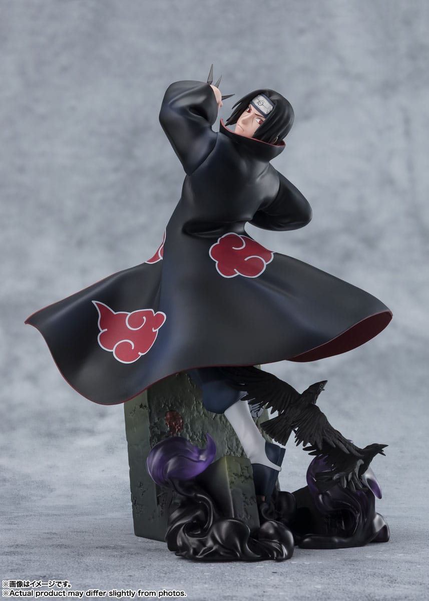 Naruto Shippuden - Itachi Uchiha - The Light & Dark of the Mangekyo Sharingan - FiguartsZero Extra Battle Figur (Bandai)