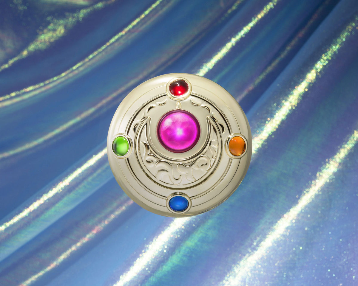 Sailor Moon - Verwandlungsbrosche & Zauberfüller - Brilliant Color Edition - Proplica Replik (Bandai)