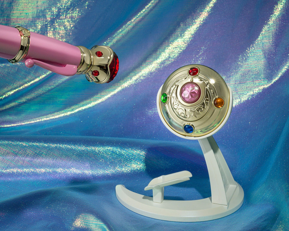 Sailor Moon - Verwandlungsbrosche & Zauberfüller - Brilliant Color Edition - Proplica Replik (Bandai)