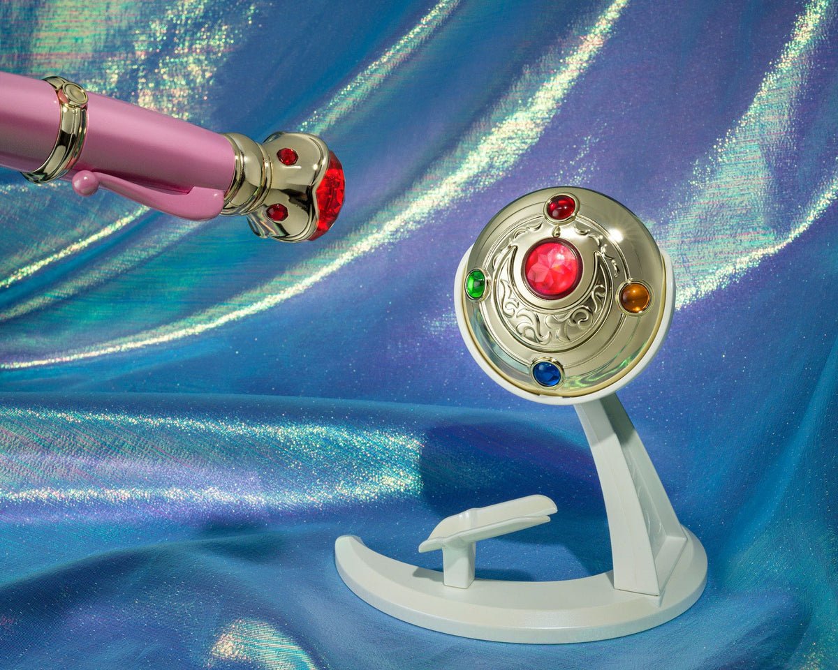 Sailor Moon - Verwandlungsbrosche & Zauberfüller - Brilliant Color Edition - Proplica Replik (Bandai)