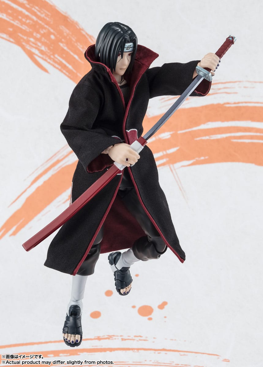 Naruto Shippuden - Itachi Uchiha - NarutoP99 Edition S.H. Figuarts Figur (Bandai)