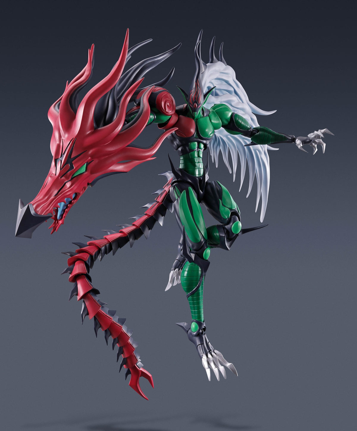 Yu-Gi-Oh! - Elementary hero flame wing man / Elemental Hero Flame Wingman - S.H. Monsterart's action figure (Bandai)