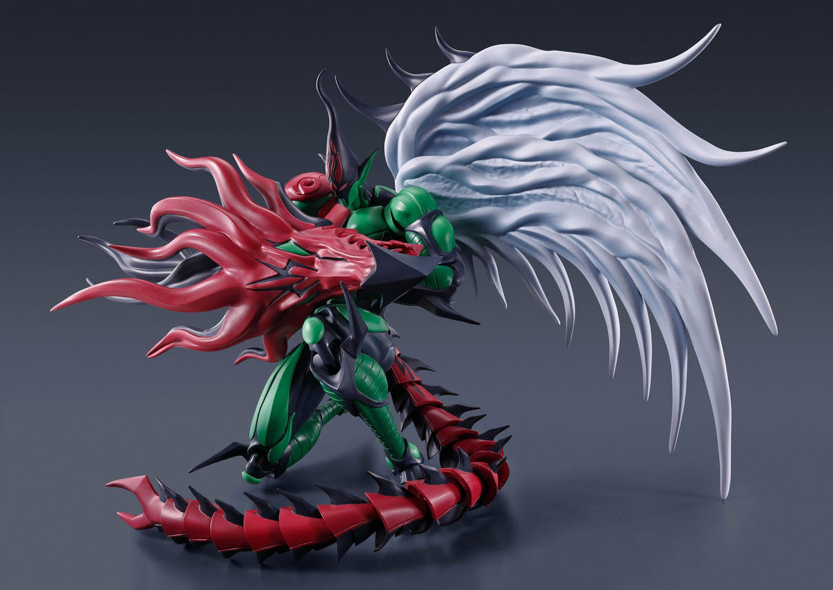Yu-Gi-Oh! - Elementary hero flame wing man / Elemental Hero Flame Wingman - S.H. Monsterart's action figure (Bandai)