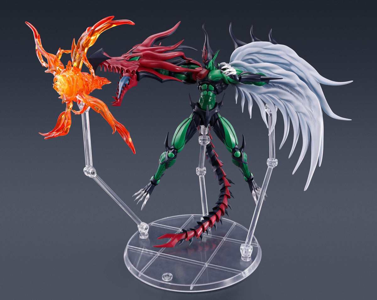 Yu-Gi-Oh! - Elementary hero flame wing man / Elemental Hero Flame Wingman - S.H. Monsterart's action figure (Bandai)