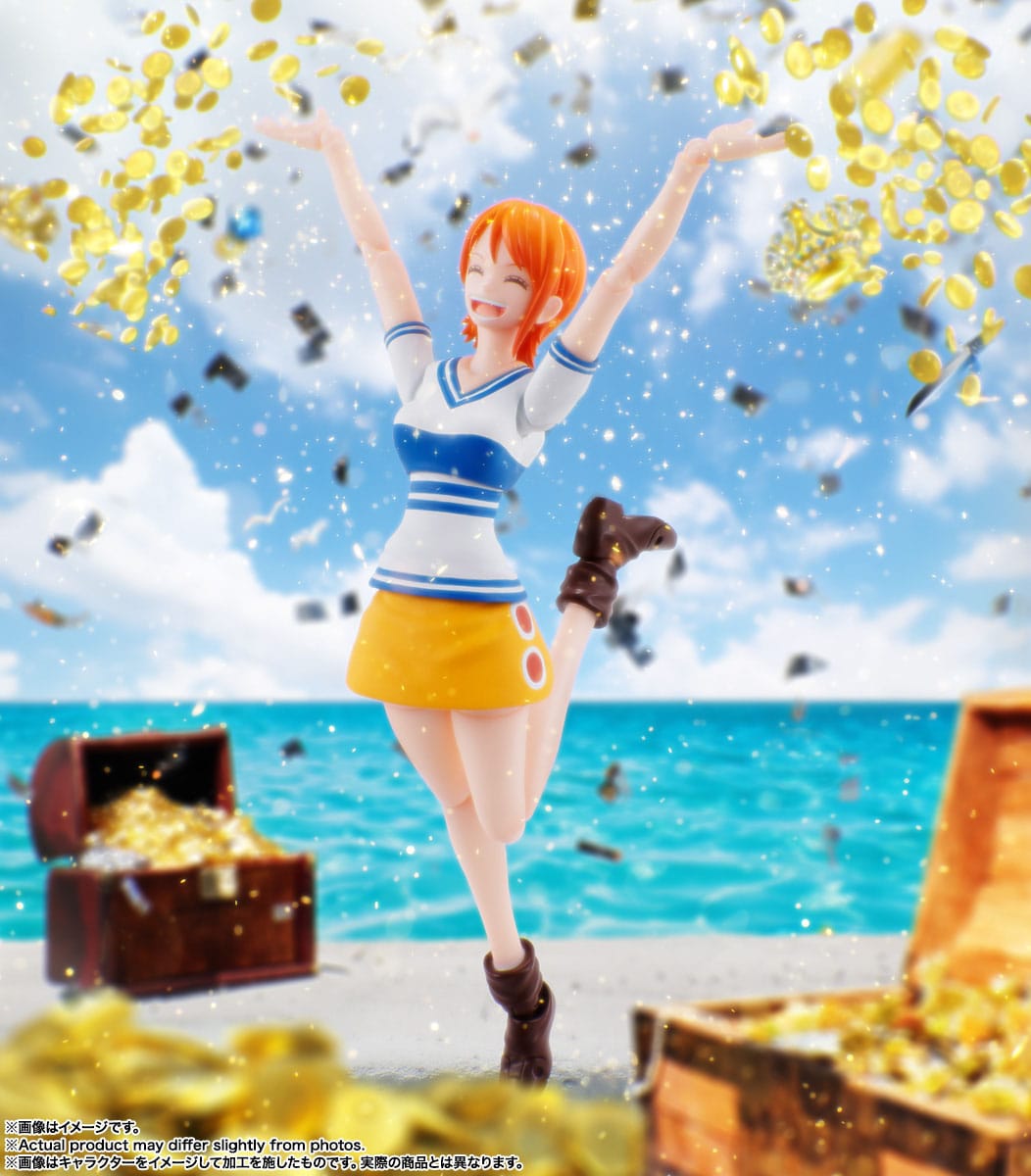 One Piece - Nami - Romance Dawn S.H. Figuarts Figur (Bandai)