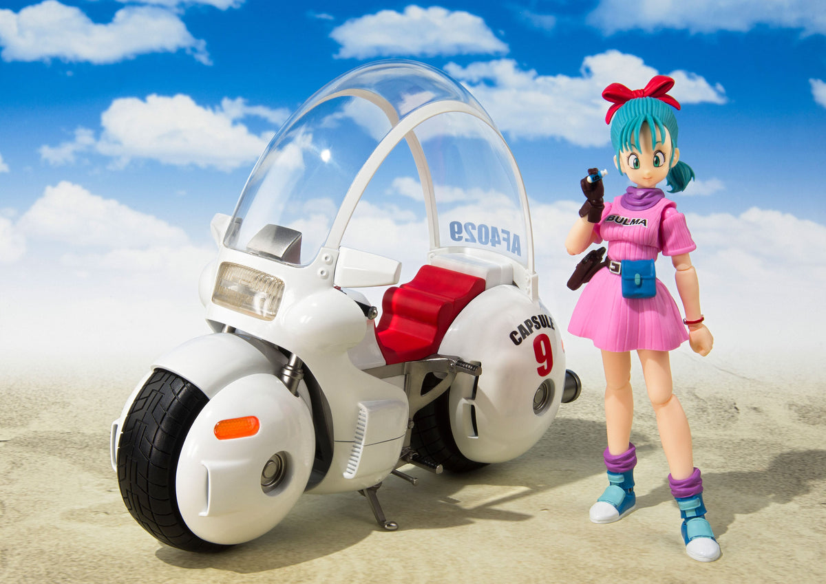 Dragon Ball - Bulma's Motorcycle Hoipoi Capsule No.9 - S.H. Figuarts Figur (Bandai)