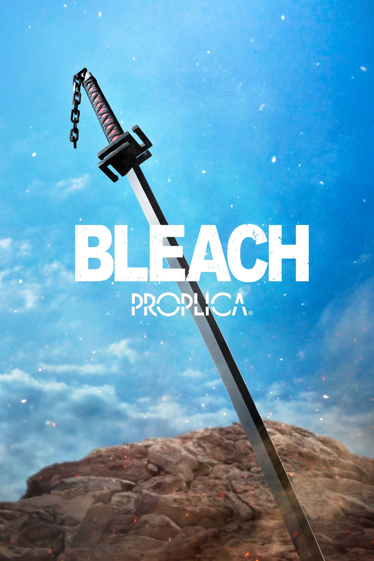 Bleach - Ichigo Kurosaki - Tensa Zangetsu Schwert - Proplica Replik 1/1 (Bandai)