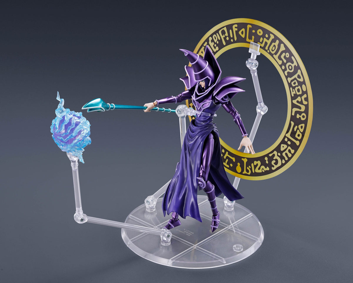 Yu-Gi-Oh! - Black/dark magician (Dark Magician) - S.H. Monsterart's action figure (Bandai)