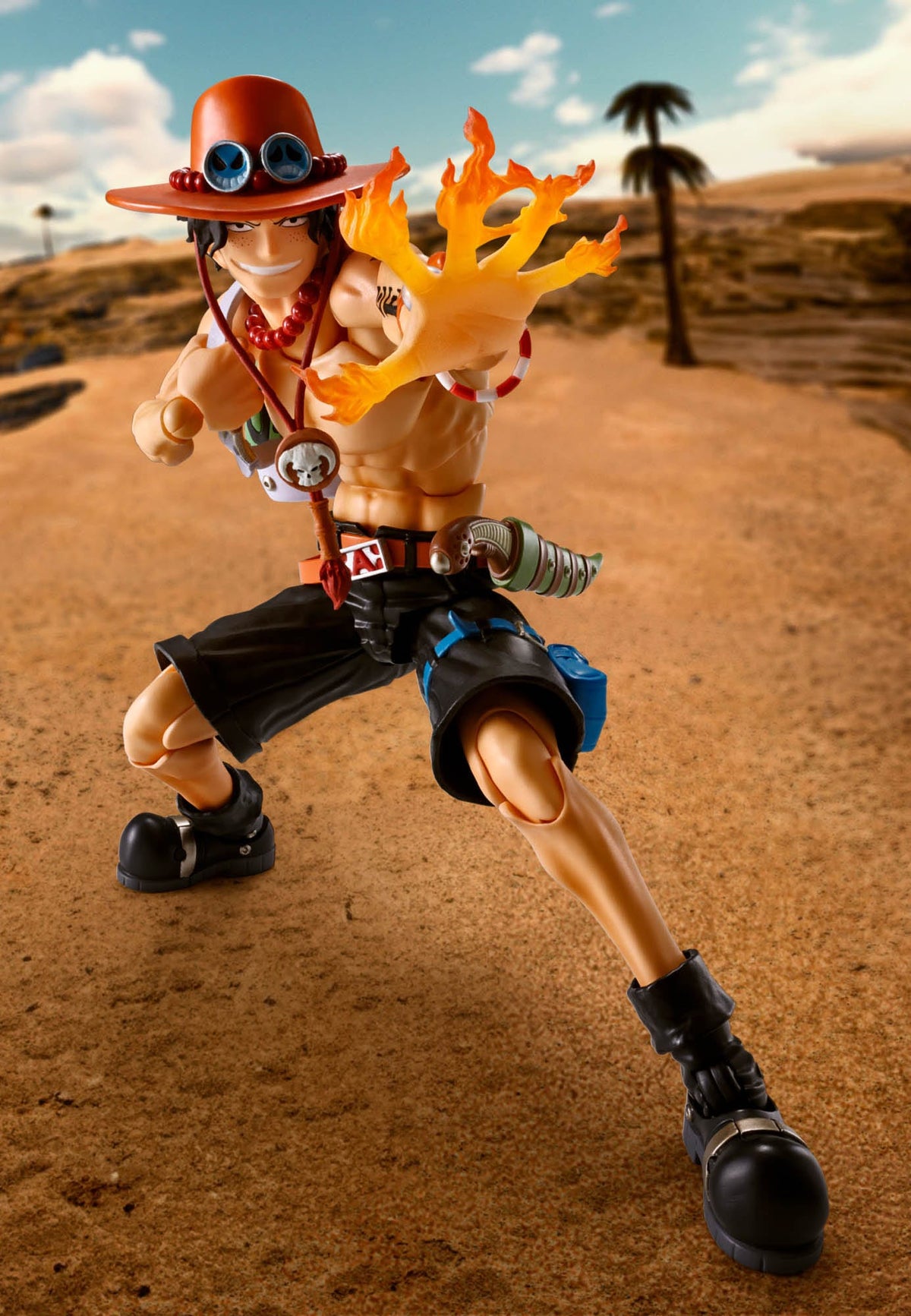 One Piece - Puma D. ACE - Fire Fist S.H. Figuarts figure (Bandai)