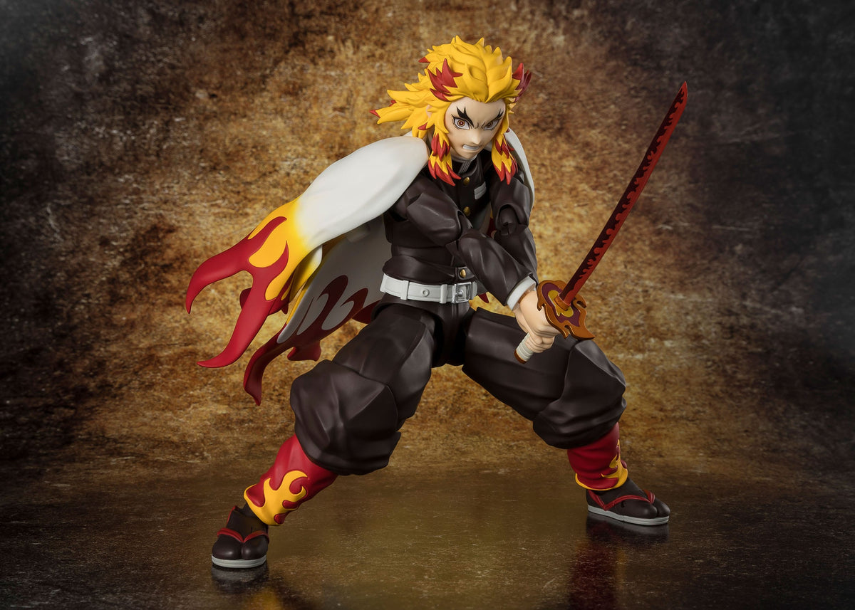 Demon Slayer - Kyojuro Rengoku - S.H.Figuarts Figur (Bandai)
