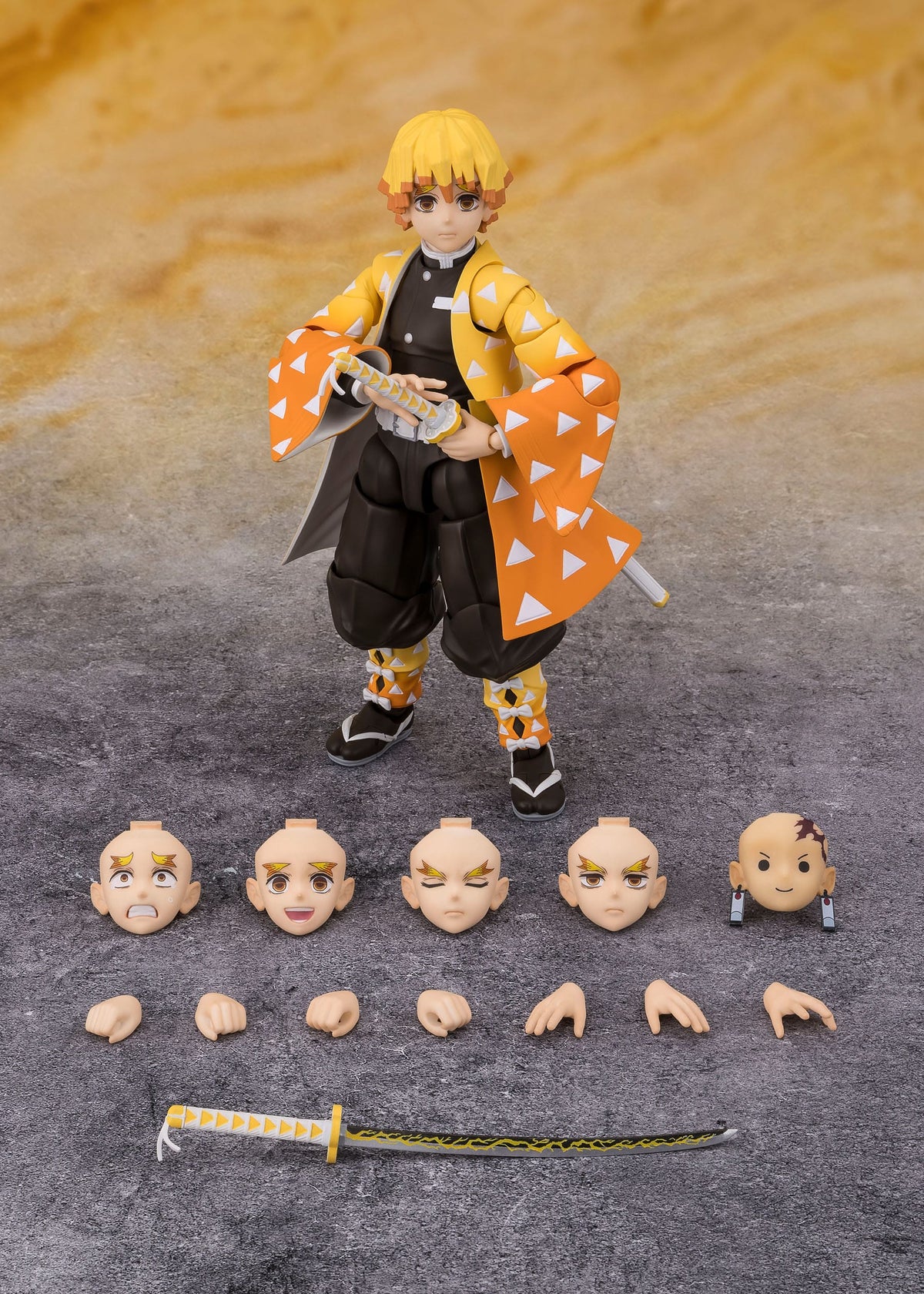 Demon Slayer - Zenitsu Agatsuma - S.H. Figuarts Figur (Bandai)