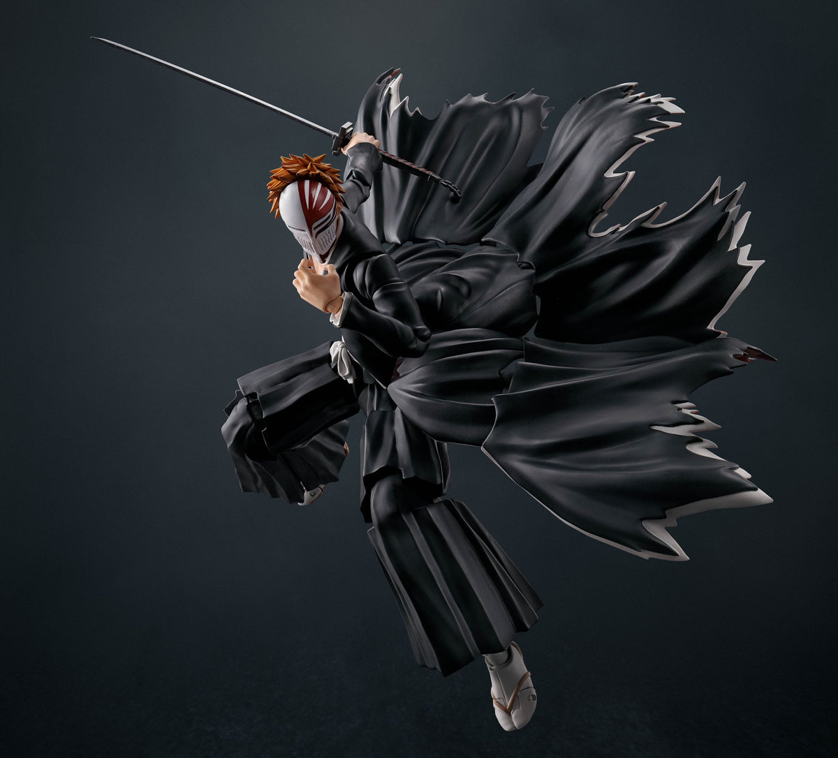 Bleach - Ichigo Kurosaki - Getsugatensho S.H. Figuarts Figur (Bandai)