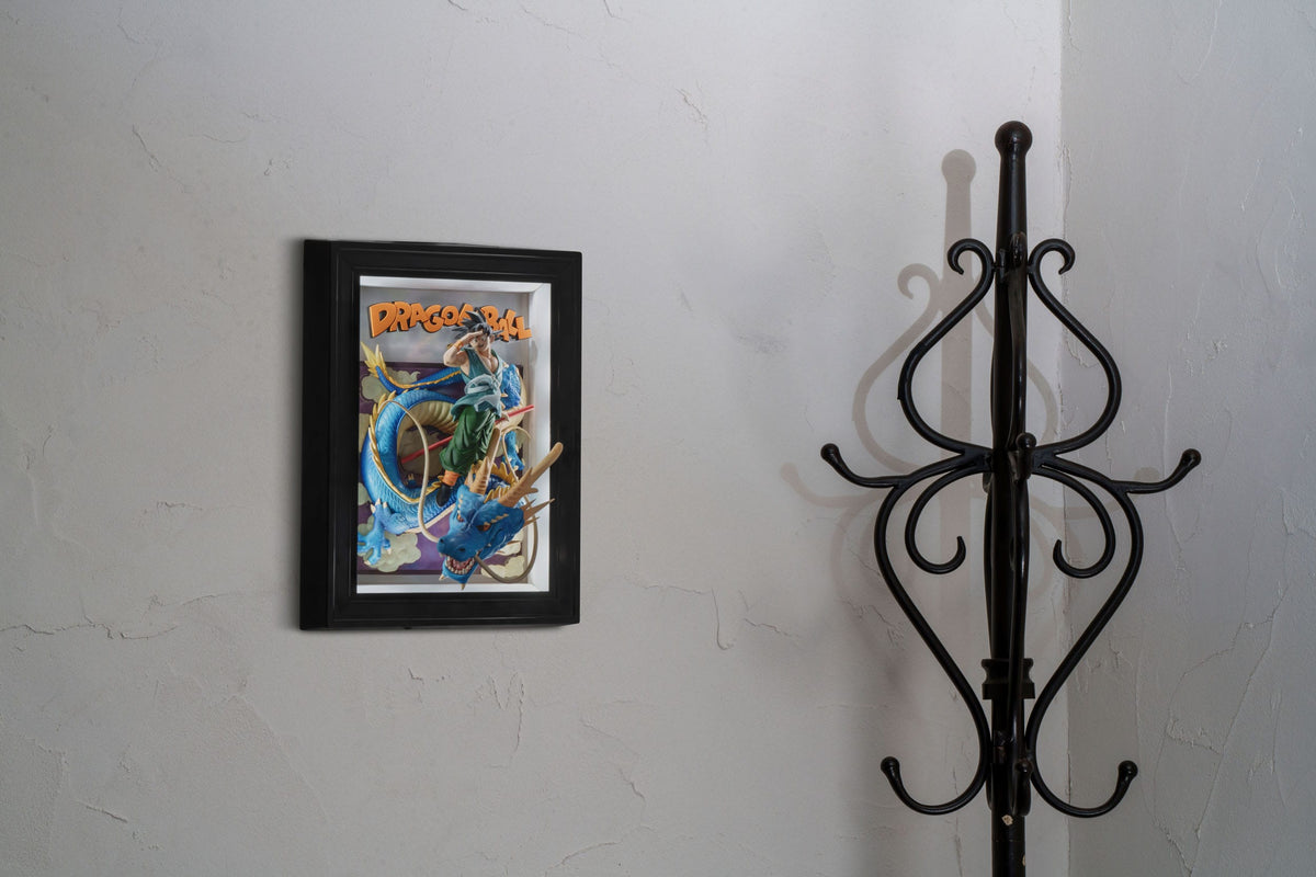 Dragon Ball Z - Son Goku & Dragon - Tamashii Art 3D Relief-Bild Figur (Bandai)