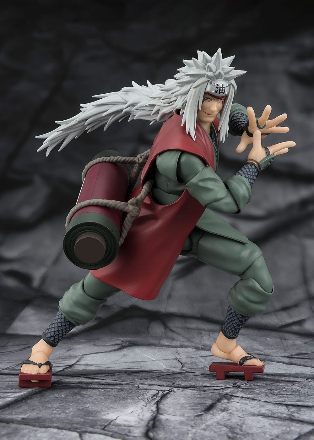 Naruto - Jiraiya - Hidden Leaf Heroic Master Sage - Sage Mode Set S.H. Figuarts Figur (Bandai)