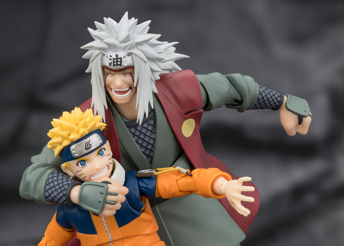 Naruto - Jiraiya - Hidden Leaf Heroic Master Sage - Sage Mode Set S.H. Figuarts Figur (Bandai)