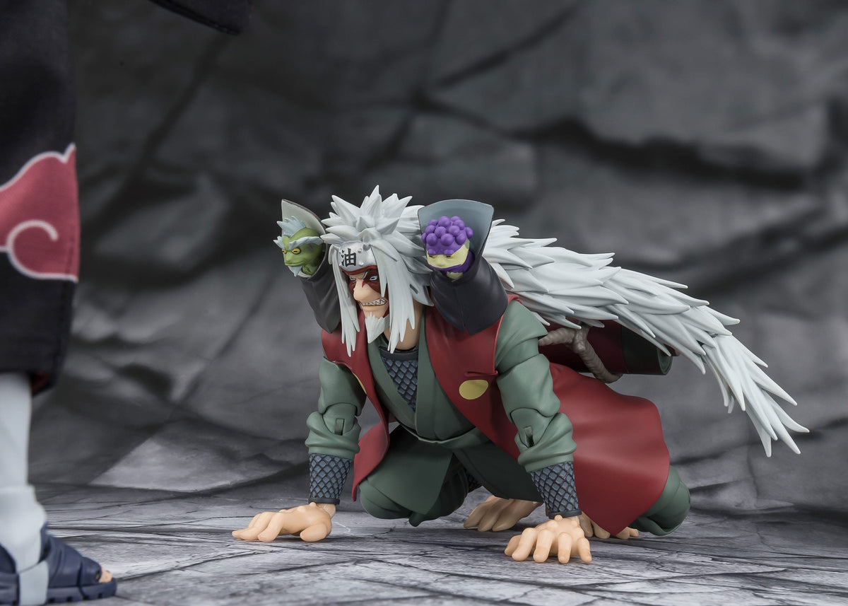 Naruto - Jiraiya - Hidden Leaf Heroic Master Sage - Sage Mode Set S.H. Figuarts Figur (Bandai)