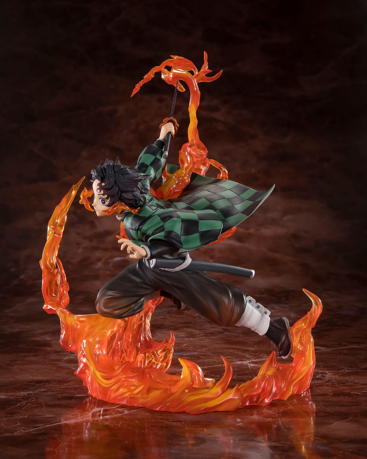 Demon Slayer - Tanjiro Kamado - Kyojuro Rengoku's Sword Guard - FiguartsZero Figur (Bandai)
