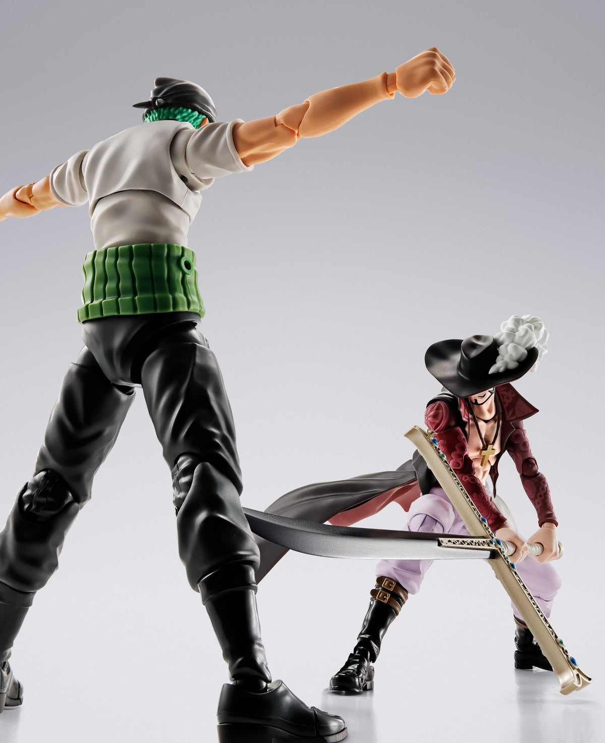 One Piece - Dracule Mihawk (Hawk Eyes) - S.H. Figuarts Figur (Bandai)
