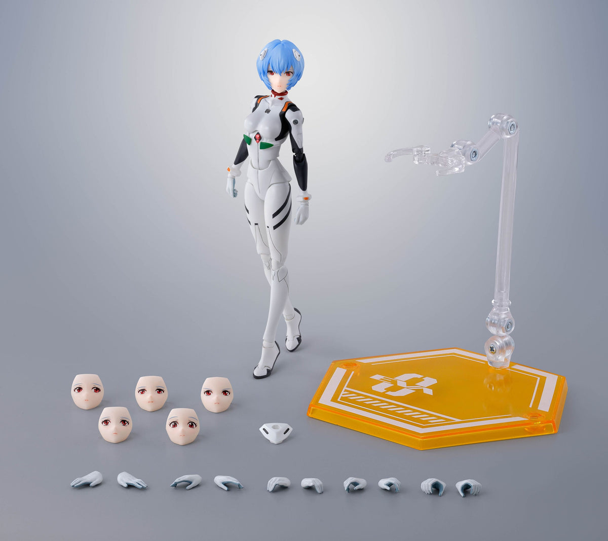 Neon Genesis Evangelion - Rei Ayanami - S.H. Figuarts Figur (Bandai)