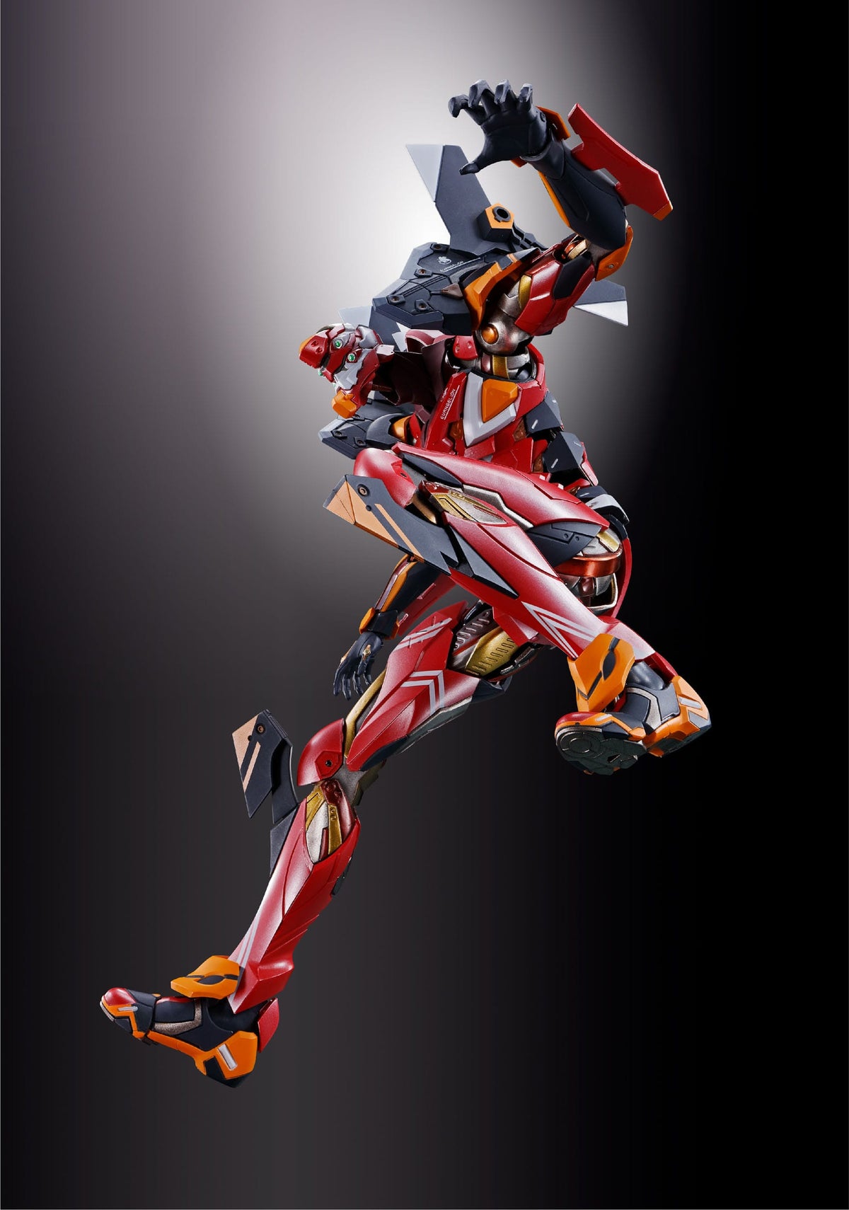 Neon Genesis Evangelion - EVA-02 / Evangelion Unit-02 - 30th with the Spear of Gaius - Metal Build Diecast Action-Figur (Bandai)