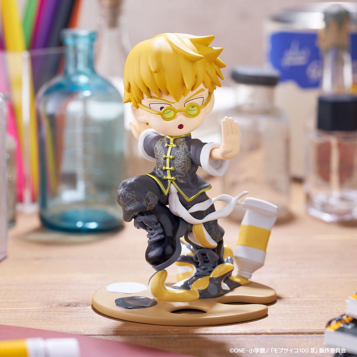 Mob Psycho 100 III - Arataka round - Palverse Pale figure (Bushiroad)