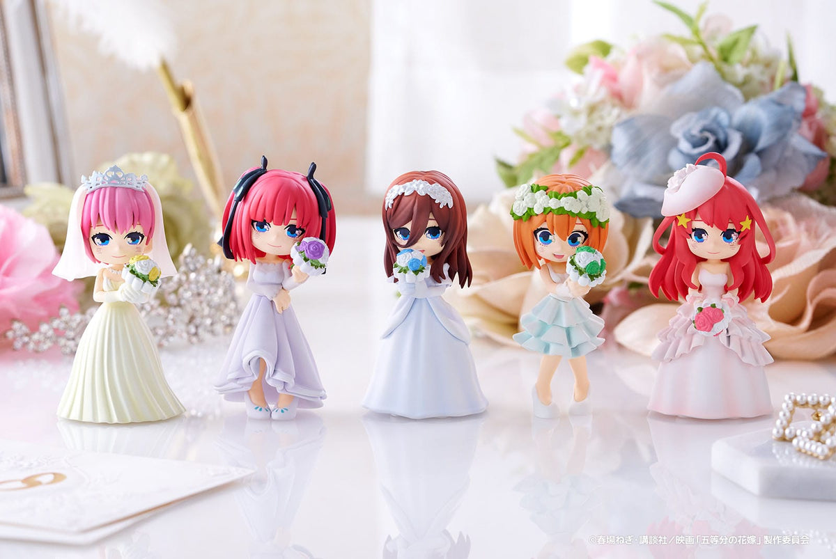 The Quintessential Quintuplets - Palverse figures Movie Set (Bushiroad)