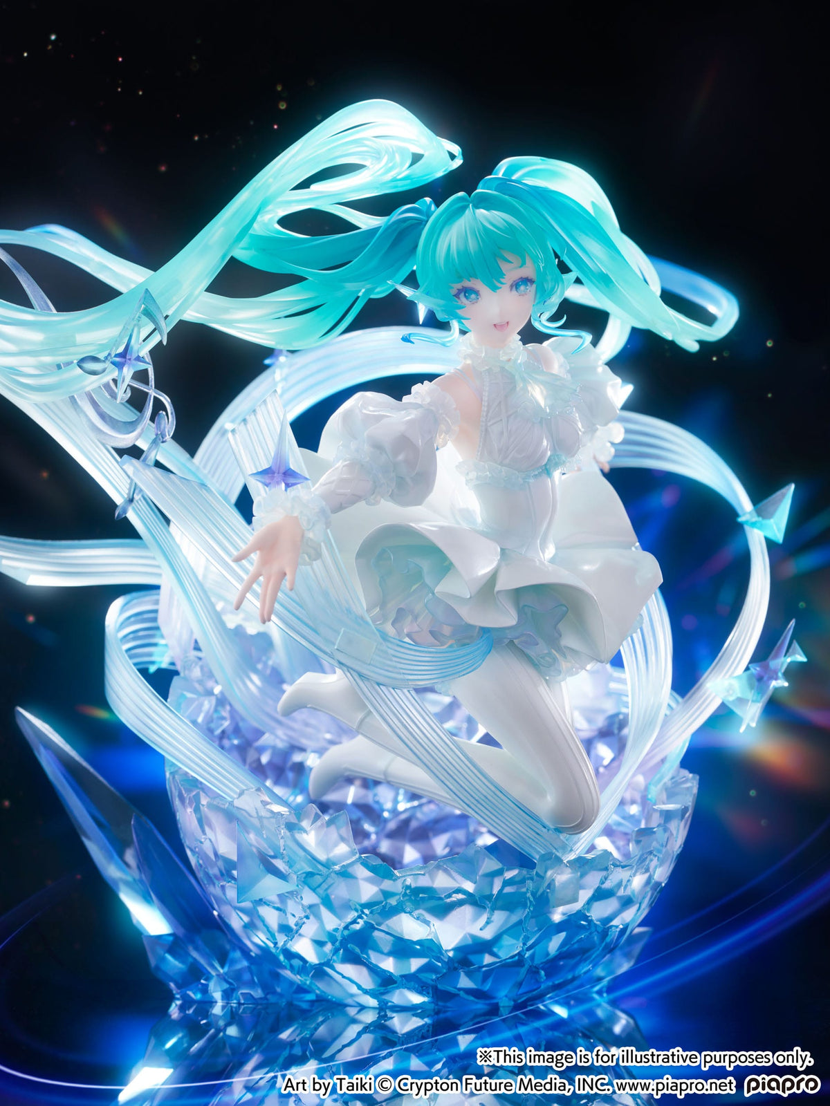 Hatsune Miku - Crystal Dress - Figur 1/7 (CyberZ)
