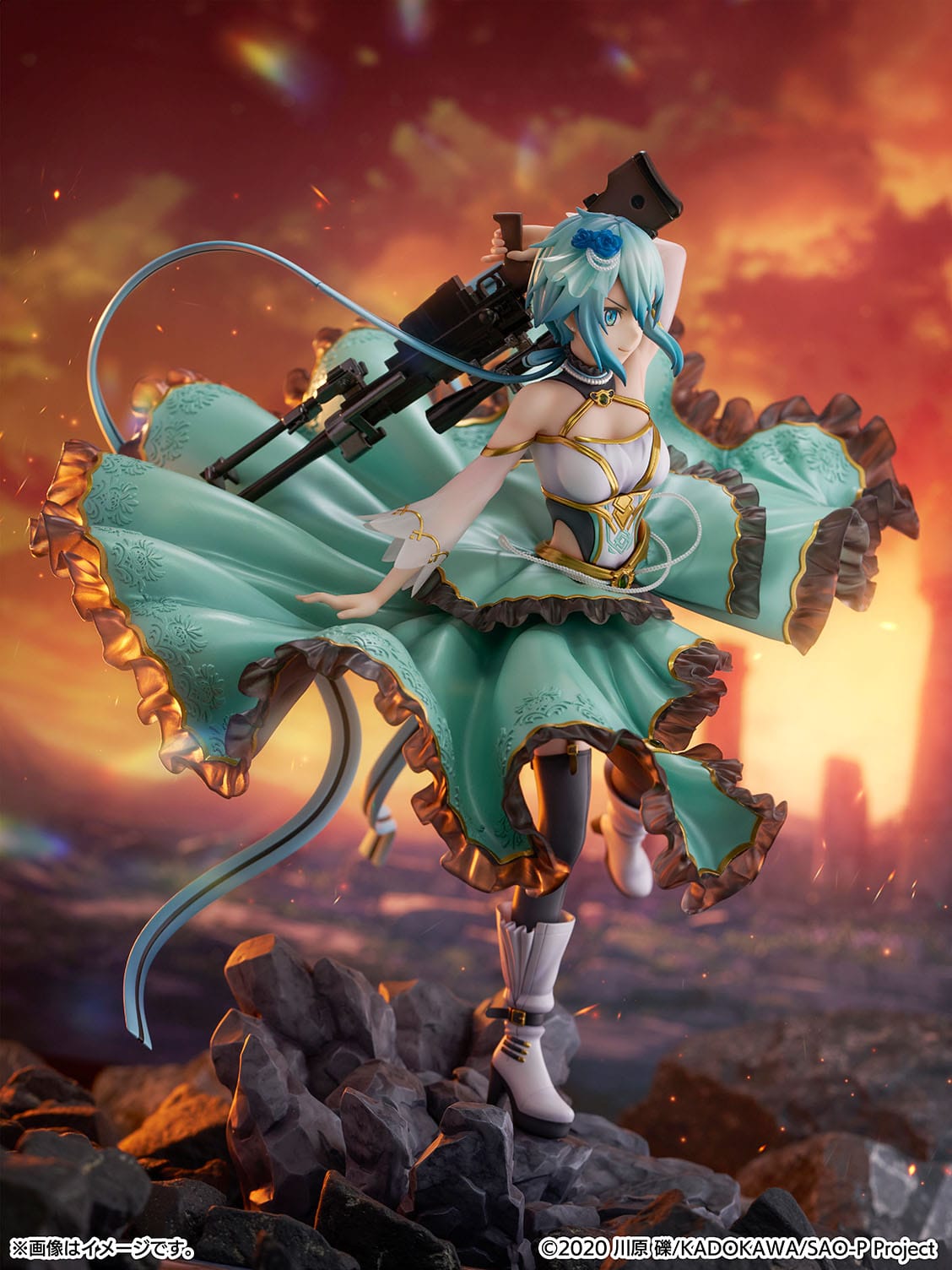 Sword Art Online - Sinon - Crystal Dress - Shibuya Scramble Figur 1/7 (eStream)