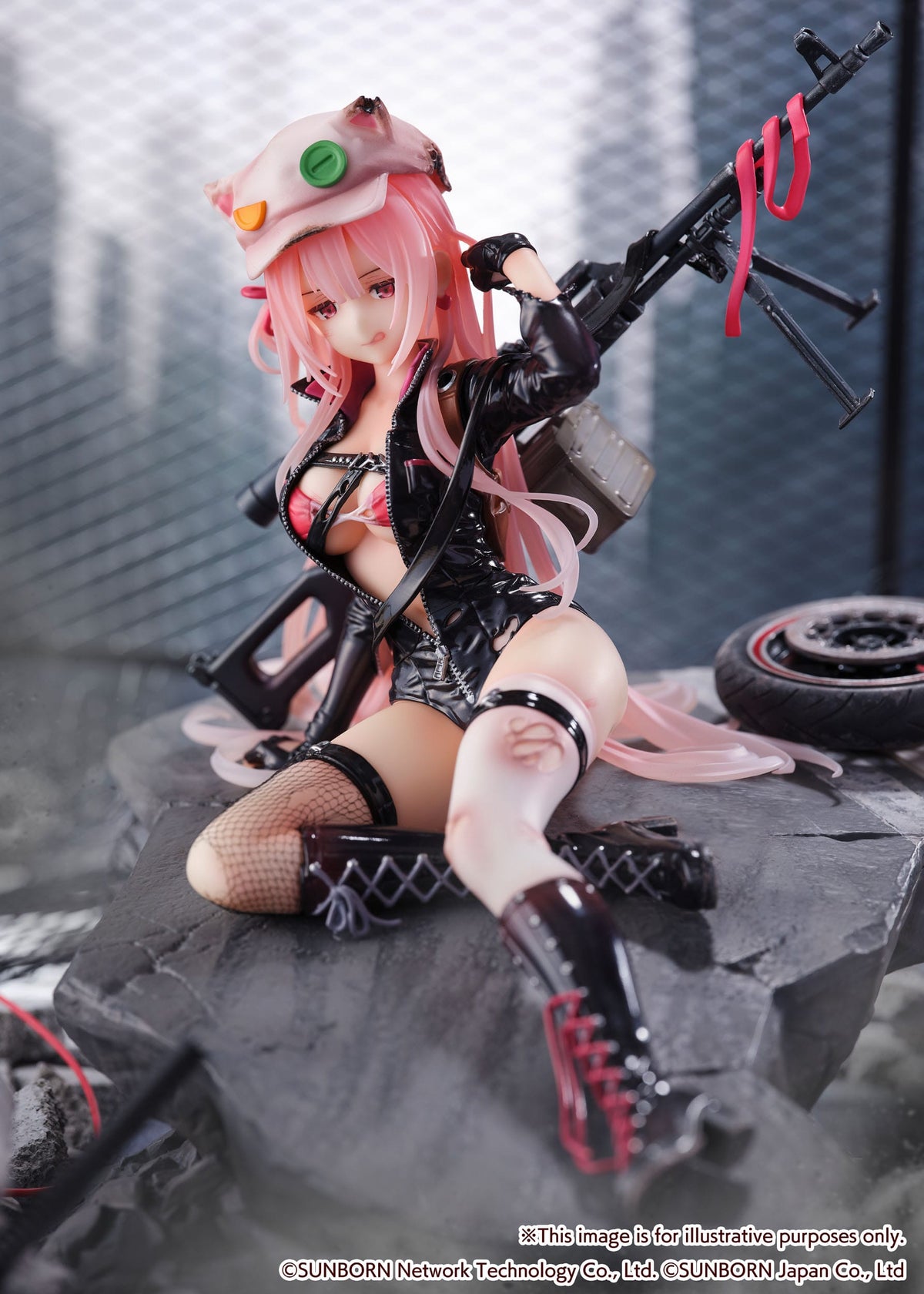 Girls' Frontline - UKM -20000 Gale Lightning - Wounded Shibuya Scramble figure 1/7 (estream)