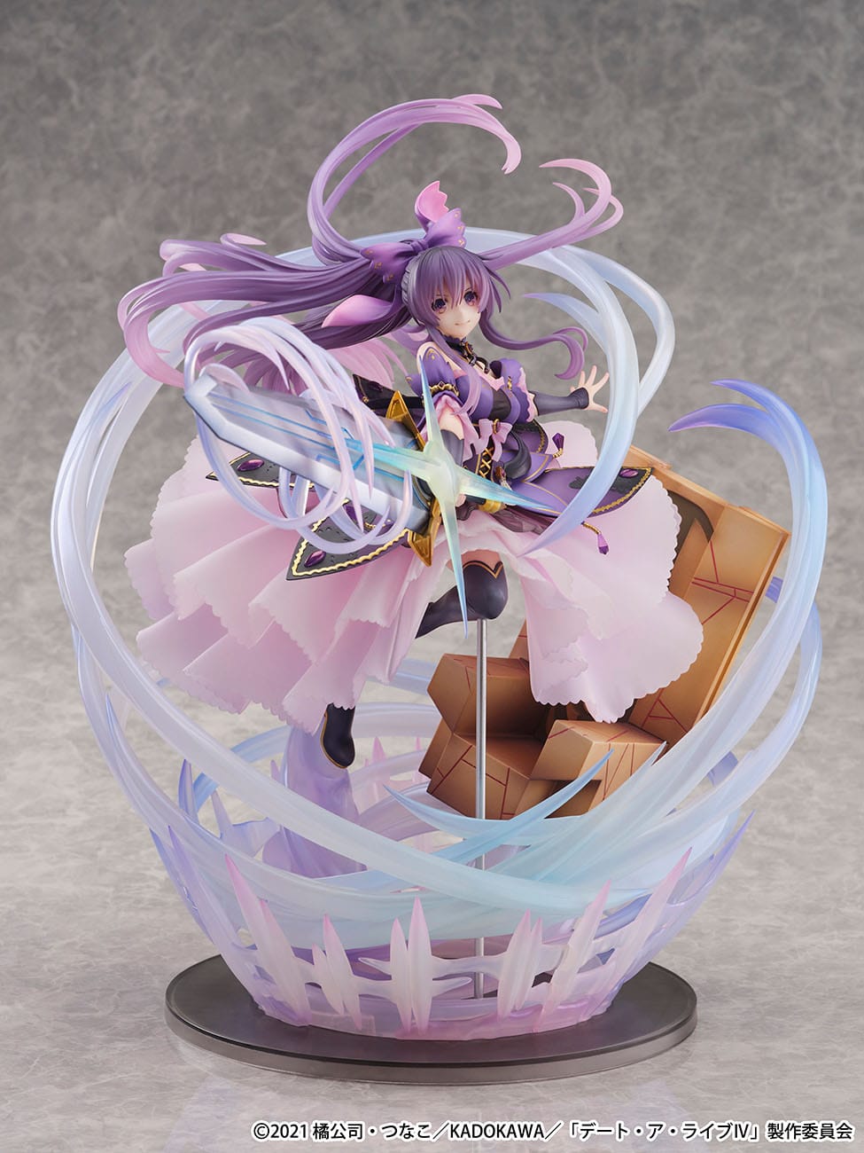 Date A Live IV - Tohka Yatogami - Princess Amethyst Dress Shibuya Scramble figure 1/6 (estream)