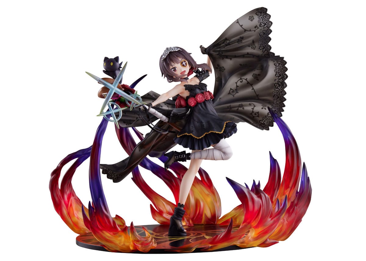 KonoSuba - Megumin - The Black Rose Dress Ver. F:Nex Figur 1/7 (Furyu)