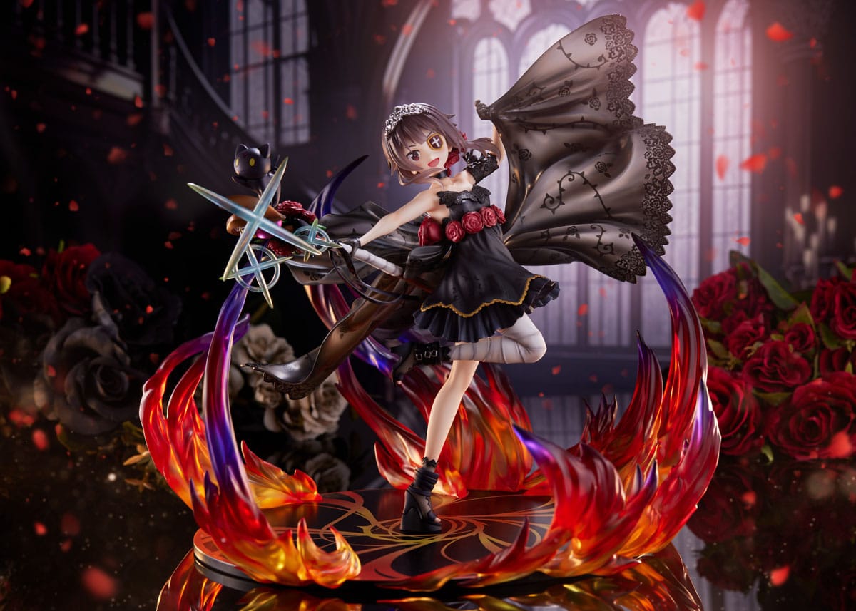 KonoSuba - Megumin - The Black Rose Dress Ver. F:Nex Figur 1/7 (Furyu)