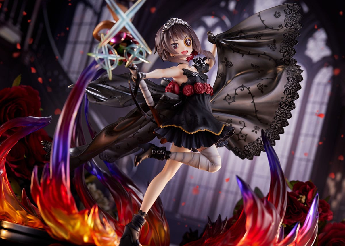 KonoSuba - Megumin - The Black Rose Dress Ver. F:Nex Figur 1/7 (Furyu)