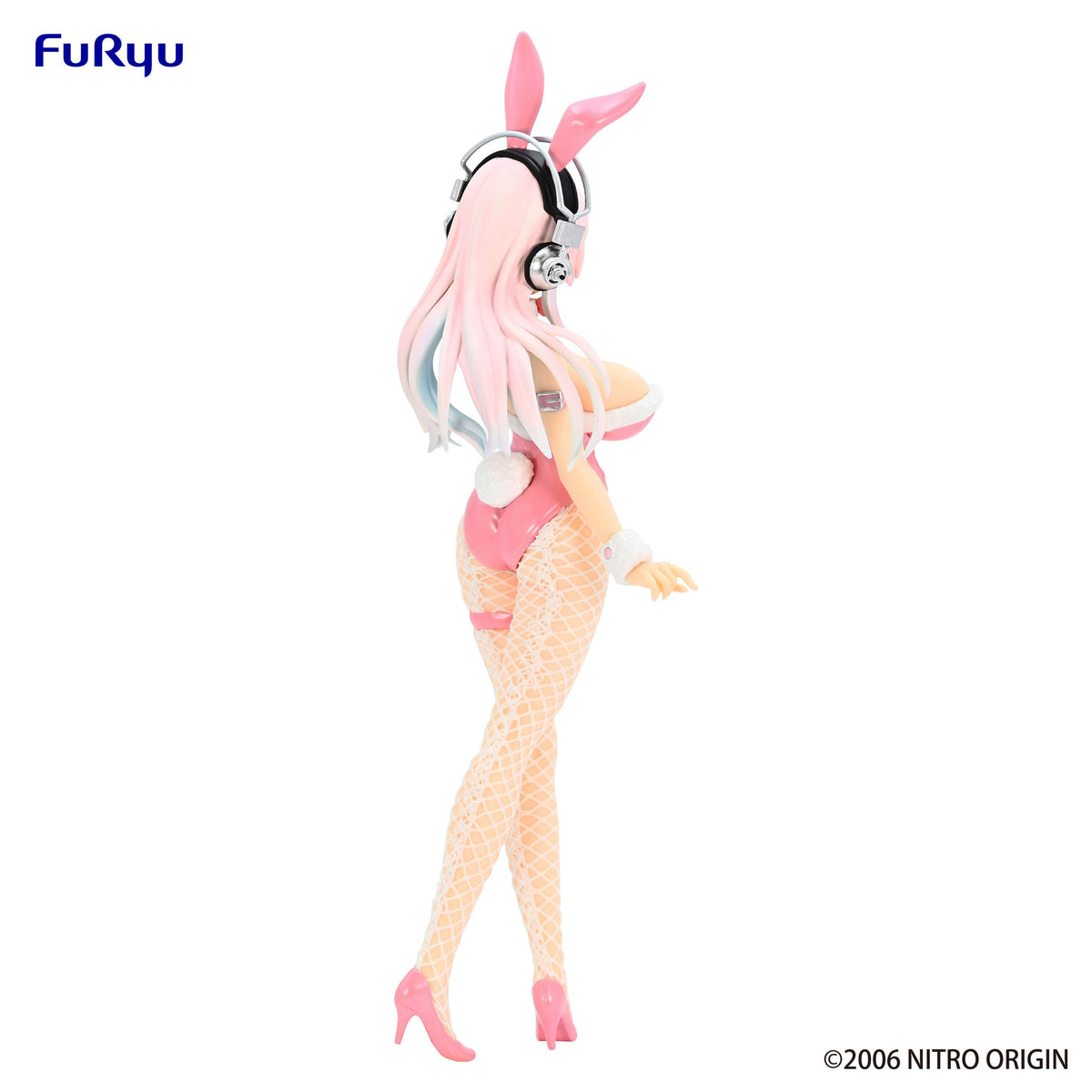 Super Sonico - Super Sonico - BiCute Bunnies Pink Ver. Figur (Furyu)