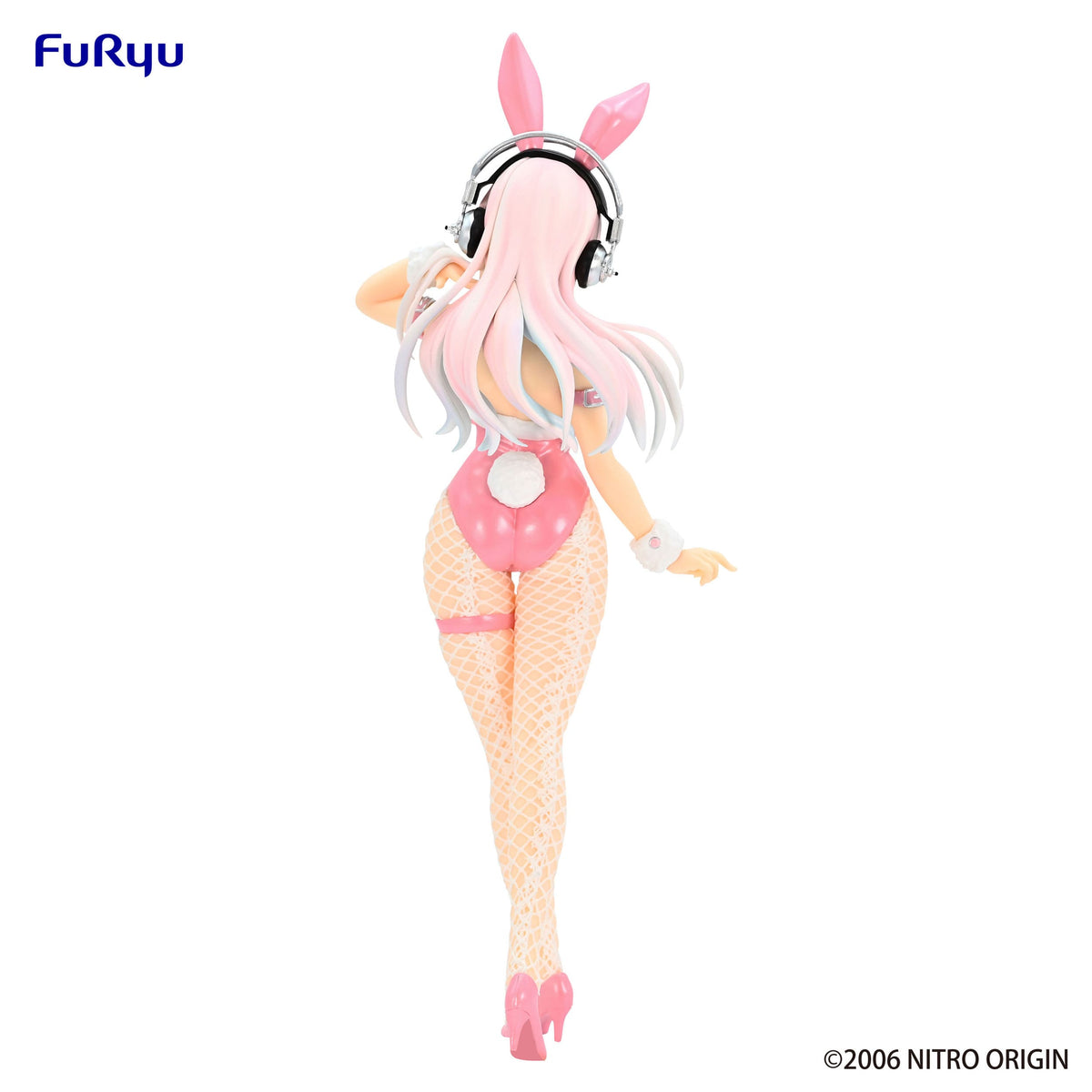 Super Sonico - Super Sonico - BiCute Bunnies Pink Ver. Figur (Furyu)
