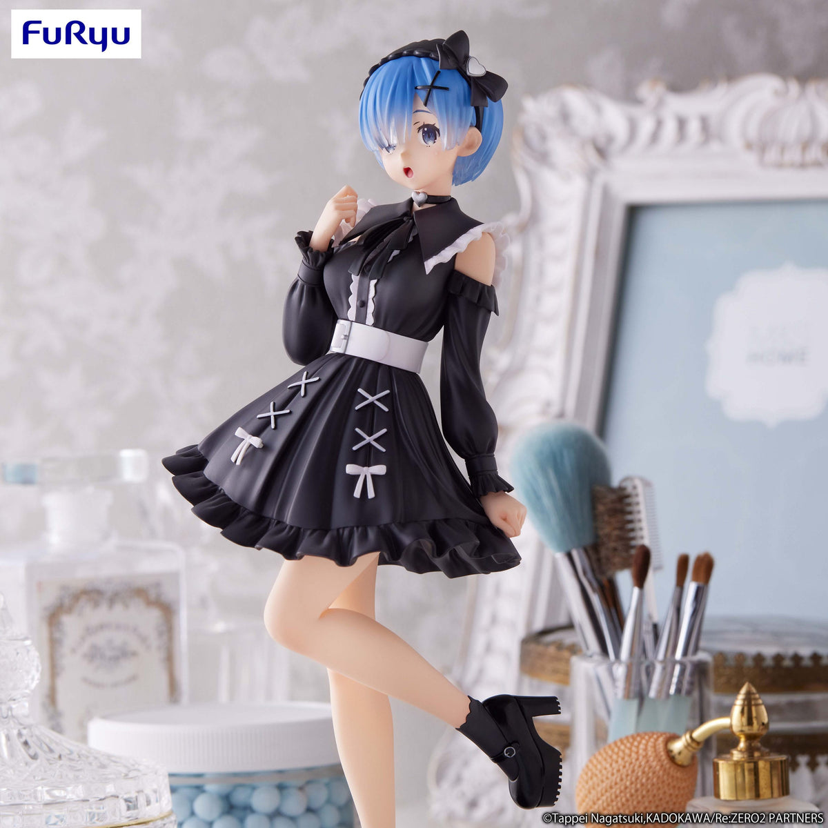 Re:Zero - Rem - Girly Outfit Black World Trio-Try-iT Figur (Furyu)