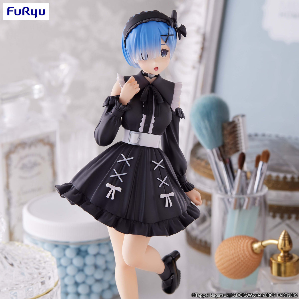 Re:Zero - Rem - Girly Outfit Black World Trio-Try-iT Figur (Furyu)
