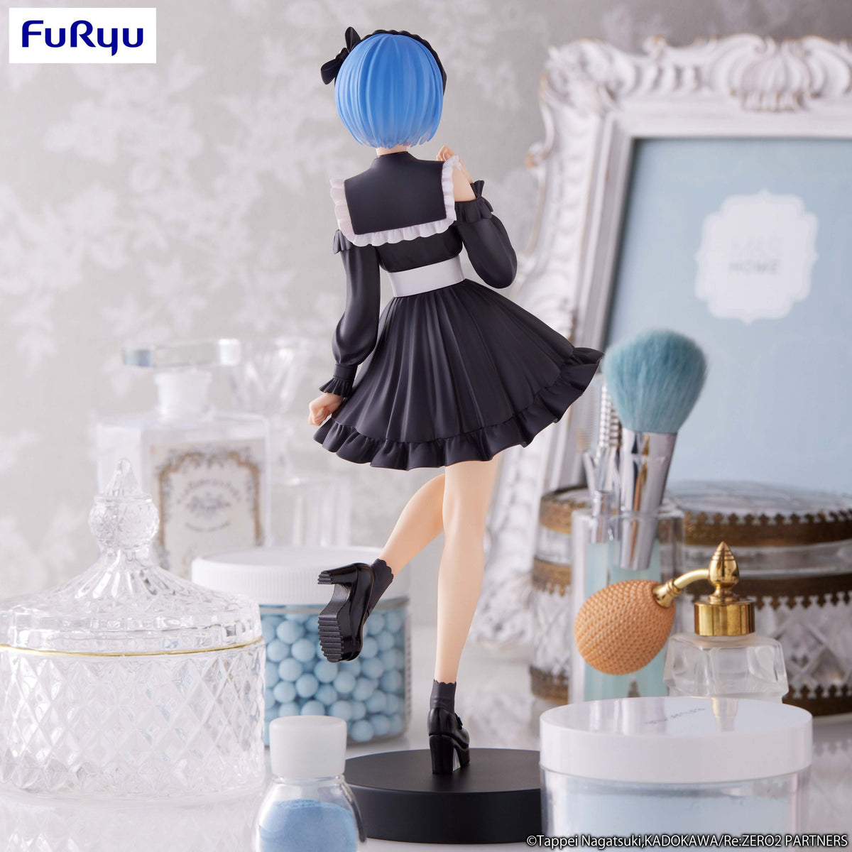 Re:Zero - Rem - Girly Outfit Black World Trio-Try-iT Figur (Furyu)