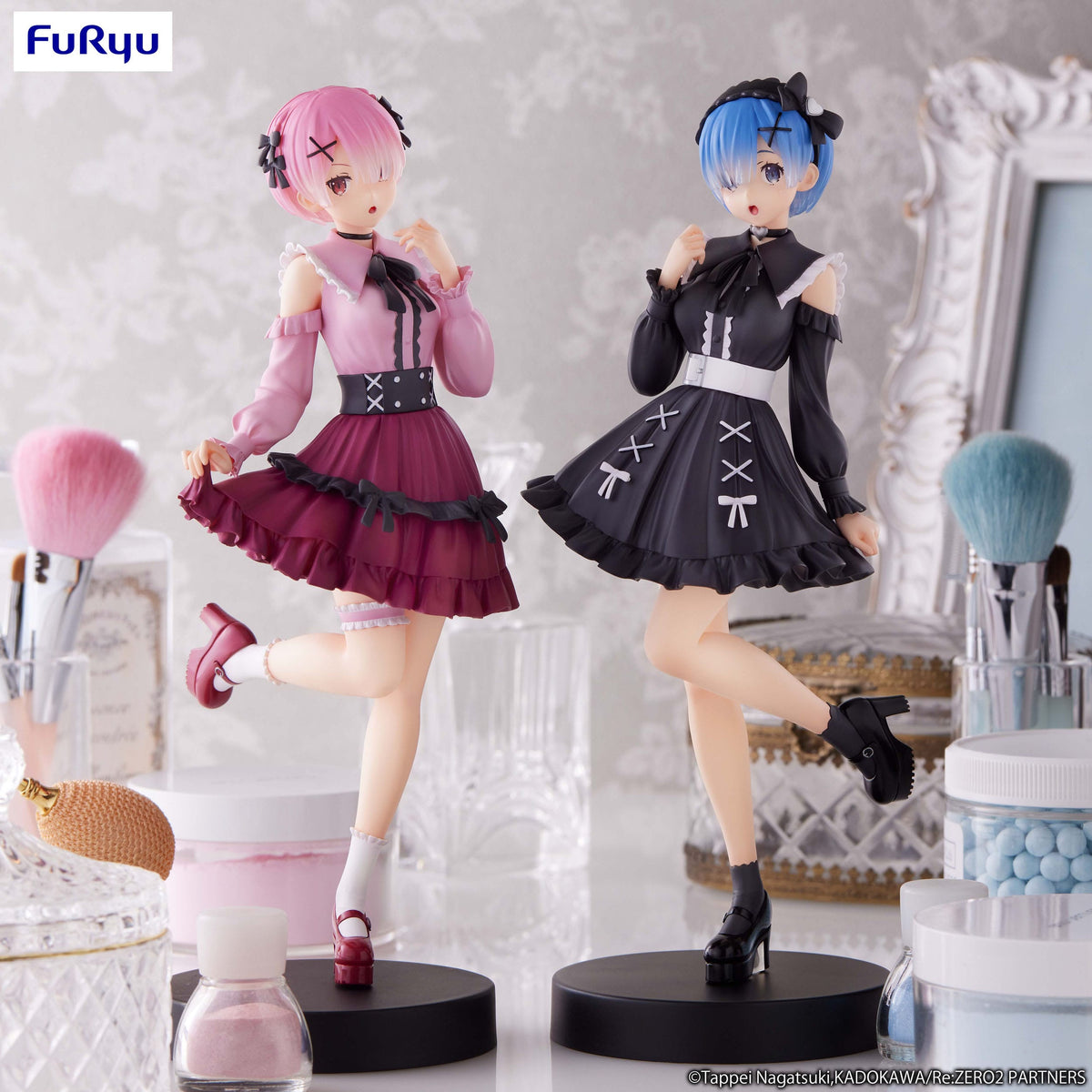 Re:Zero - Rem - Girly Outfit Black World Trio-Try-iT Figur (Furyu)